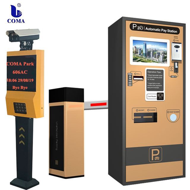 Riconoscimento targhe ANPR Parking Access Control System