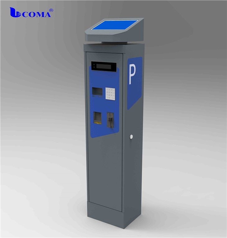 Sistema di pagamento automatico del parcheggio dell'energia solare intelligente