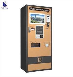 Macchina treminal di pagamento automatico per il parcheggio con pagamento automatico del parcheggio con biglietto touch screen self-service